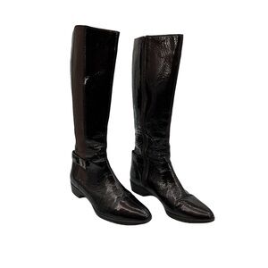 Sofft Brown Knee High Tall Riding Boots Size 6 1/5 Women's